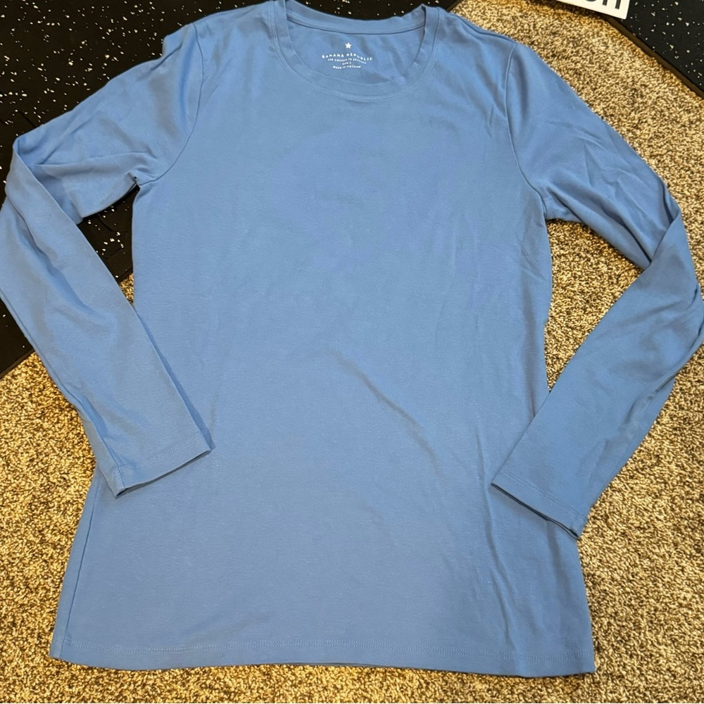 BR LS cotton T shirt